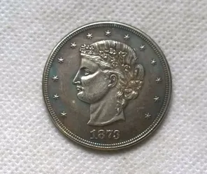 1873 Frowning Bust Trade Dollar  Coin / Token