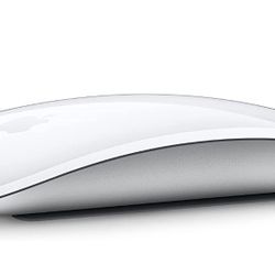 Apple Magic Mouse (Wireless, Rechargable) - White Multi-Touch Surface