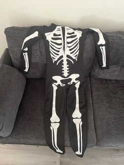 Skeleton Halloween Costume Jumpsuit