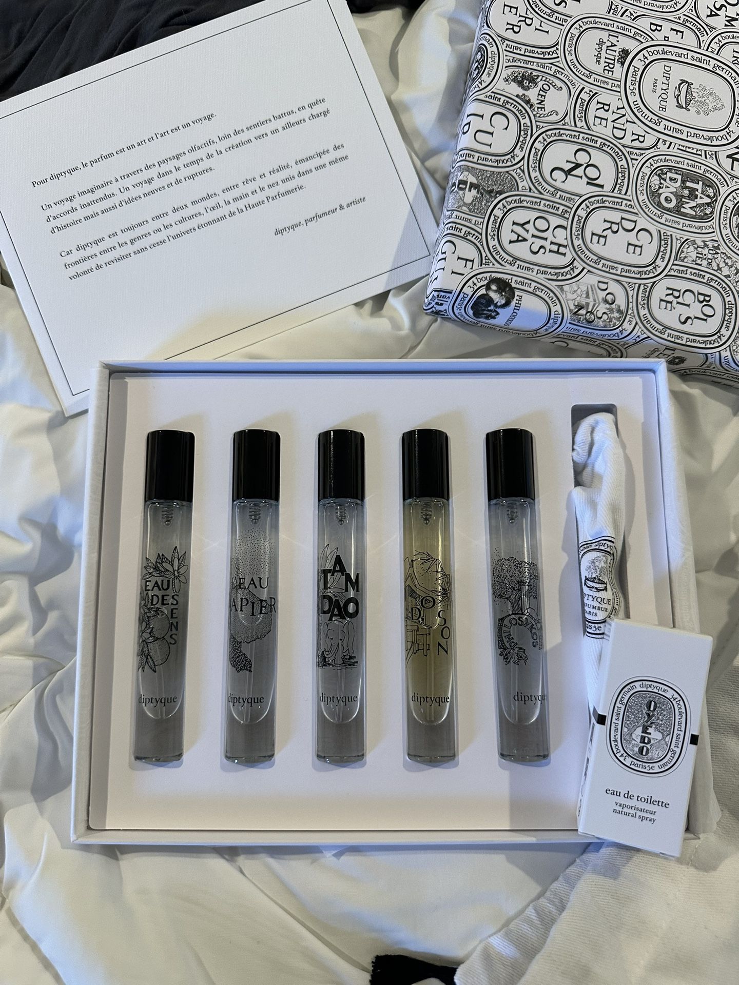 Diptyque Perfume Sampler