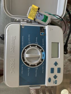 Hunter Pro-c Controller with solar sync- Irrigation Managment 