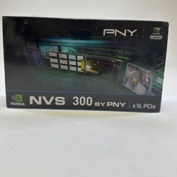  Graphic Cards Sealed New NY NVIDIA NVS 300 x16 PCIe 512MB DDR3