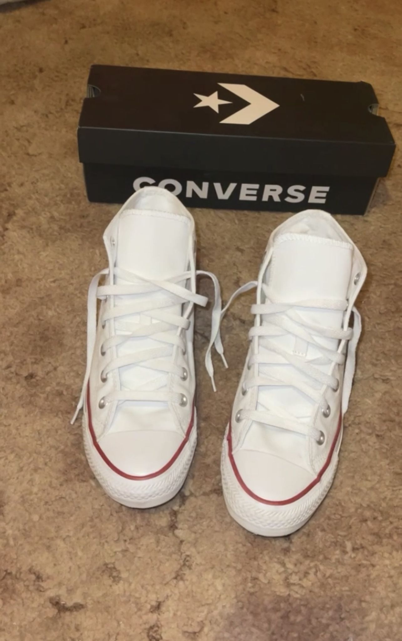 White Converse