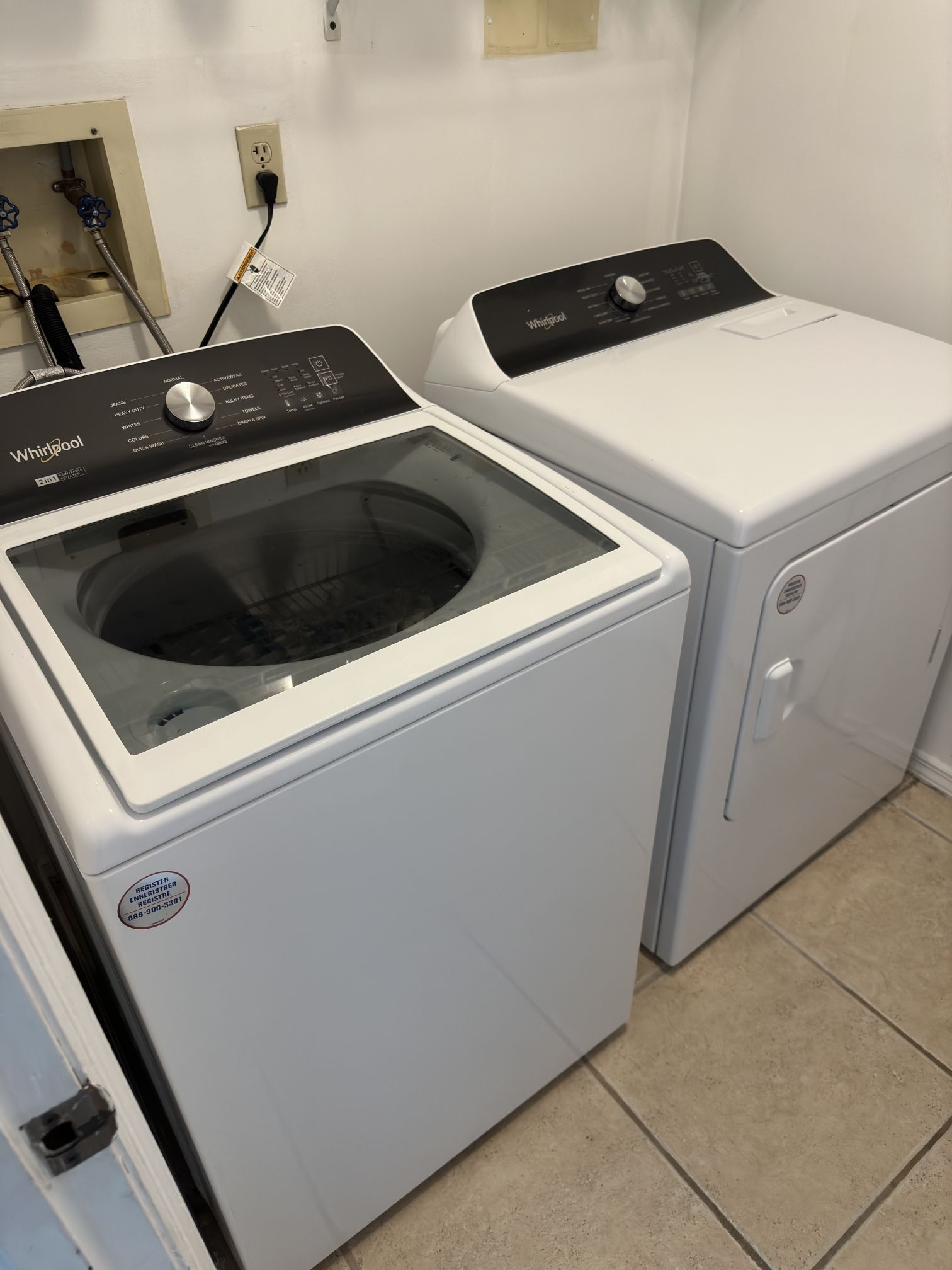 Whirlpool Washer Dryer Set