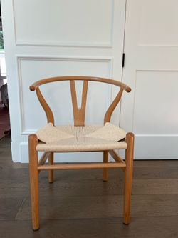 Wooden/woven chairs for sale!!