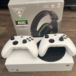 XBOX SERIES S BUNDLE !!! (items sold seperately) (NO TRADES)