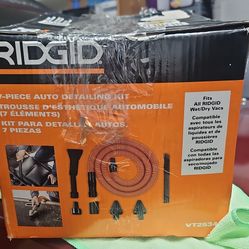 RIDGID 7-Piece Auto Detailing Kit