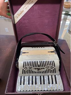 Vintage La Burdina Accordion