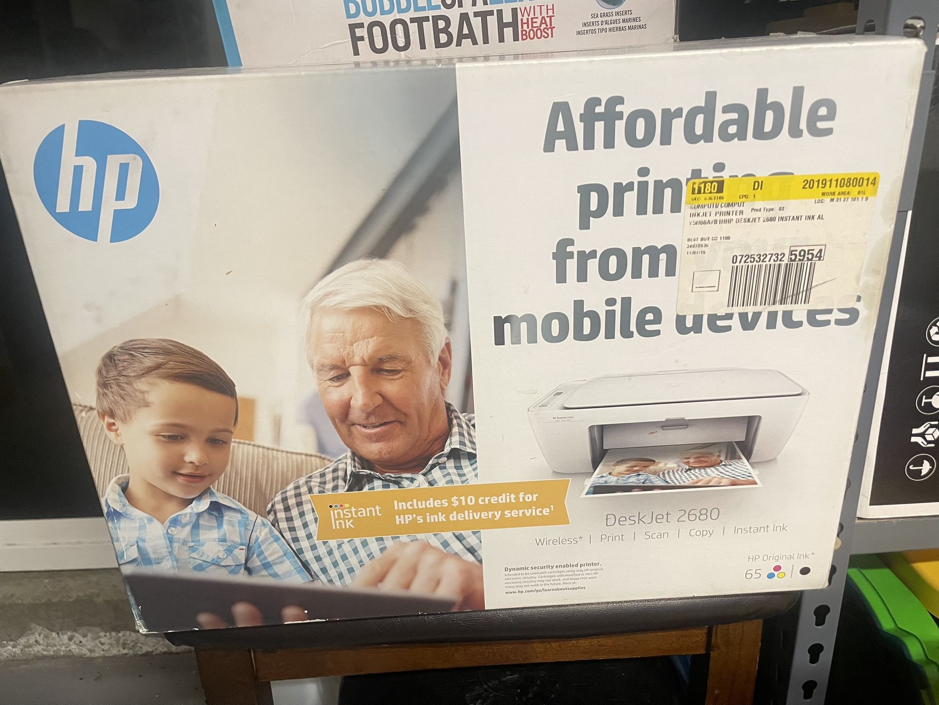 HP Wireless DeskJet 2680 Printer Scanner