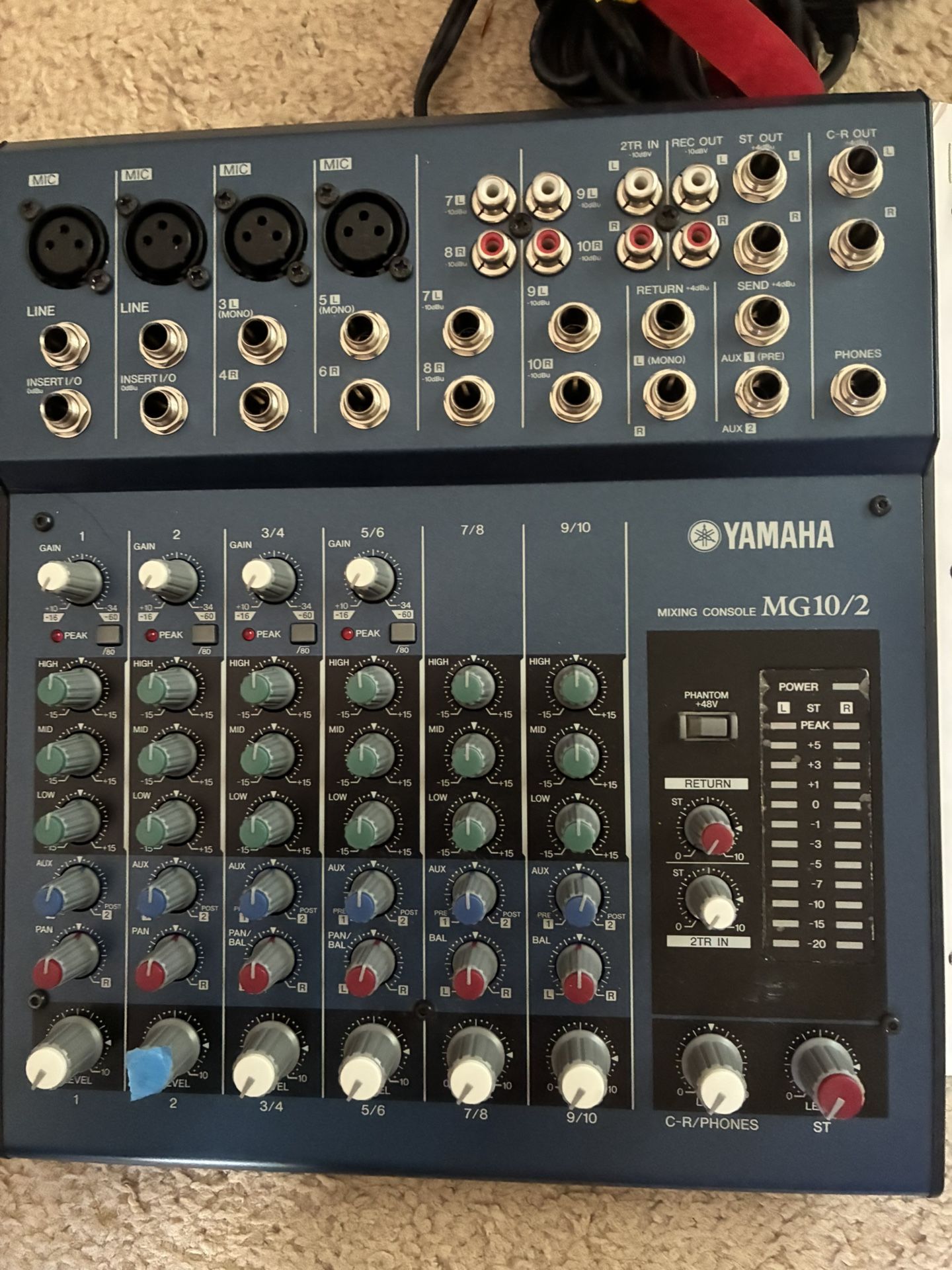 Yamaha MG 10/2 Mixing Board