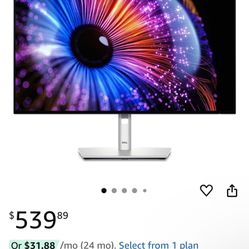 Dell UltraSharp Monitor 1440p 120hz 27 Inch