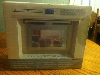 7" Kitchen LCD TV/DVD combo