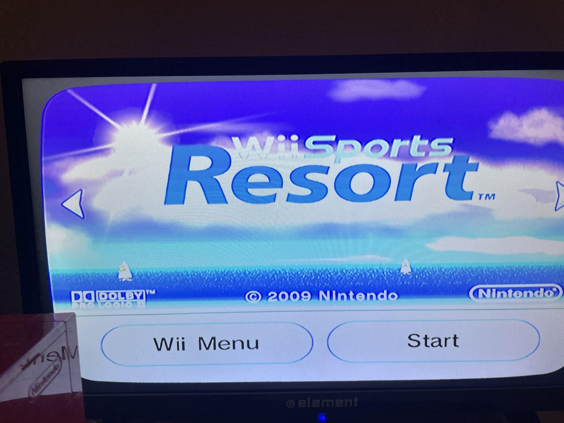 Nintendo Wii Resort Game