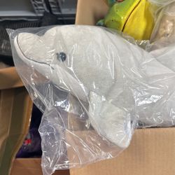 Brand New Wildlife Stuffed Dolphin