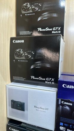 Canon G7X Mark III point and Shoot Camera