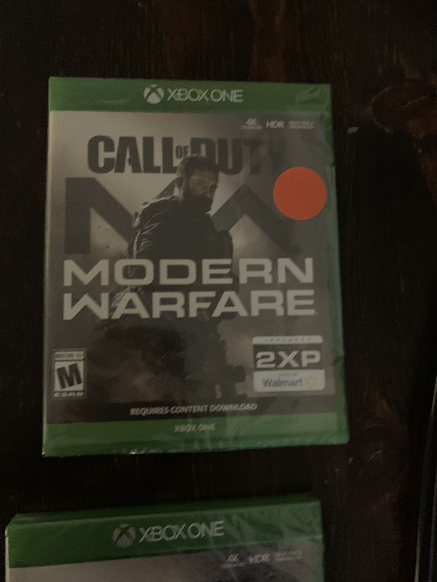 Call of Duty Modern Warfare XBOX 1 New game