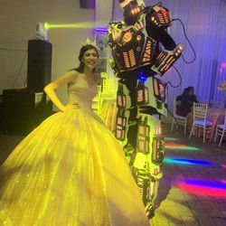 Led Party Robot