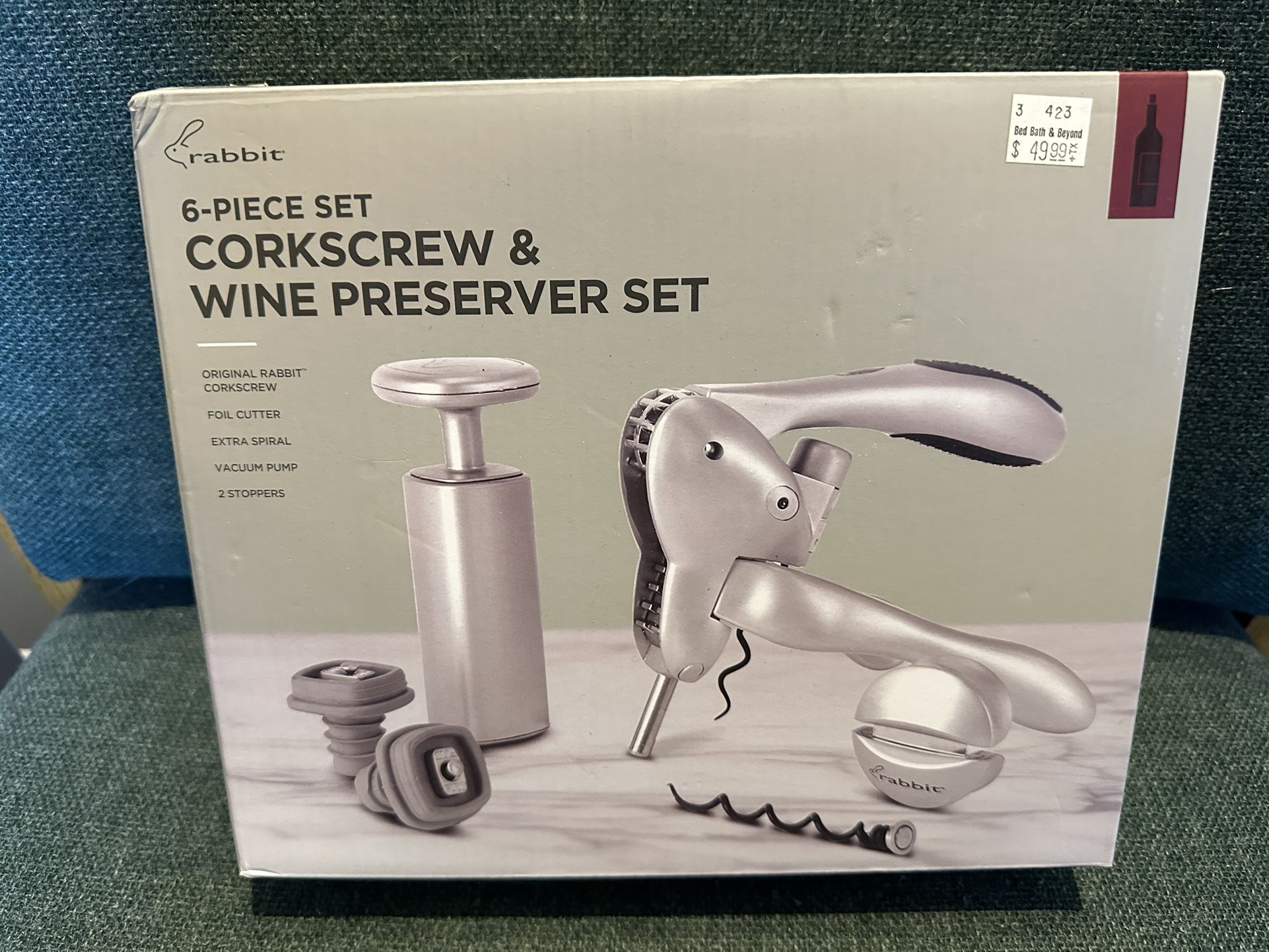 6-Piece Corkscrew & Wine 🍷 Preserver Set (New!)