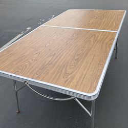 Alum-I-Lite Folding Table. Hardly Used(See & Click On Pictures). Still In Very Good Condition