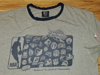 NBA NATIONAL BASKETBALL ASSOCIATION MEN'S T-SHIRT SZ-XL
