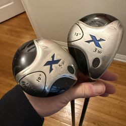 Callaway X - 3 & 5 Woods (set) / Reg Flex 