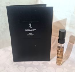 Yves Saint Laurent Babycat Raw Bourbon Perfume Sample YSL
