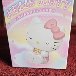 Hello Kitty figure from the Sanrio Soft Sofa Series 
