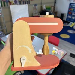 Kids Montessori Toy Wooden Mixer