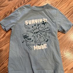 Minecraft Boys Shirt Size Medium 8