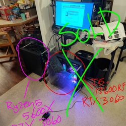 Two RTX 3060 Gaming Pcs