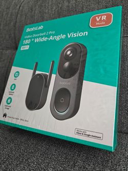 BOTSLAB 5MP Wireless Video Doorbell Camera – Brand New, Factory Sealed