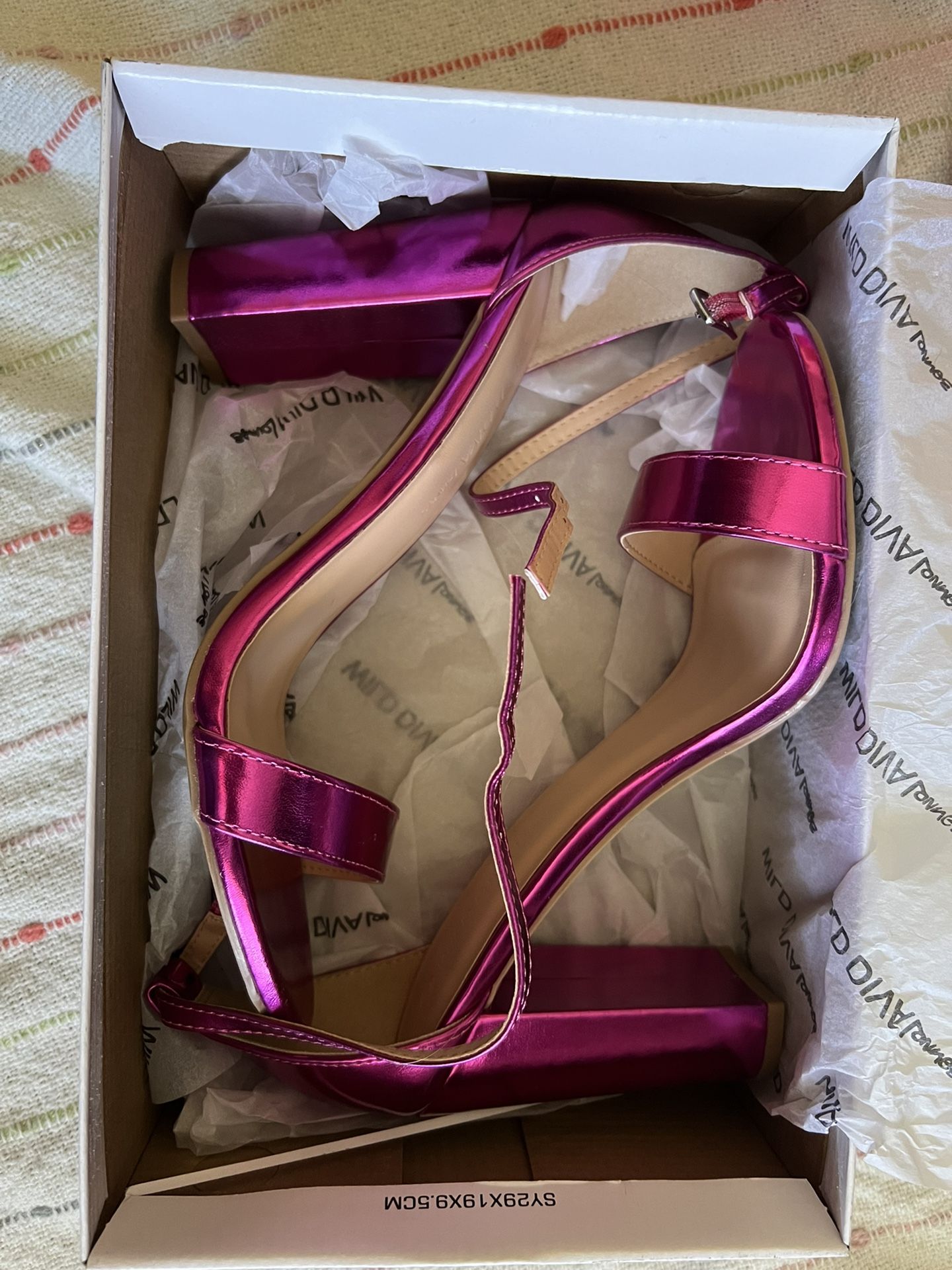 Pink Heels Size 9