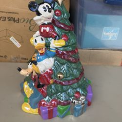 Mickey Mouse Cookie Jar Chistmas Tree