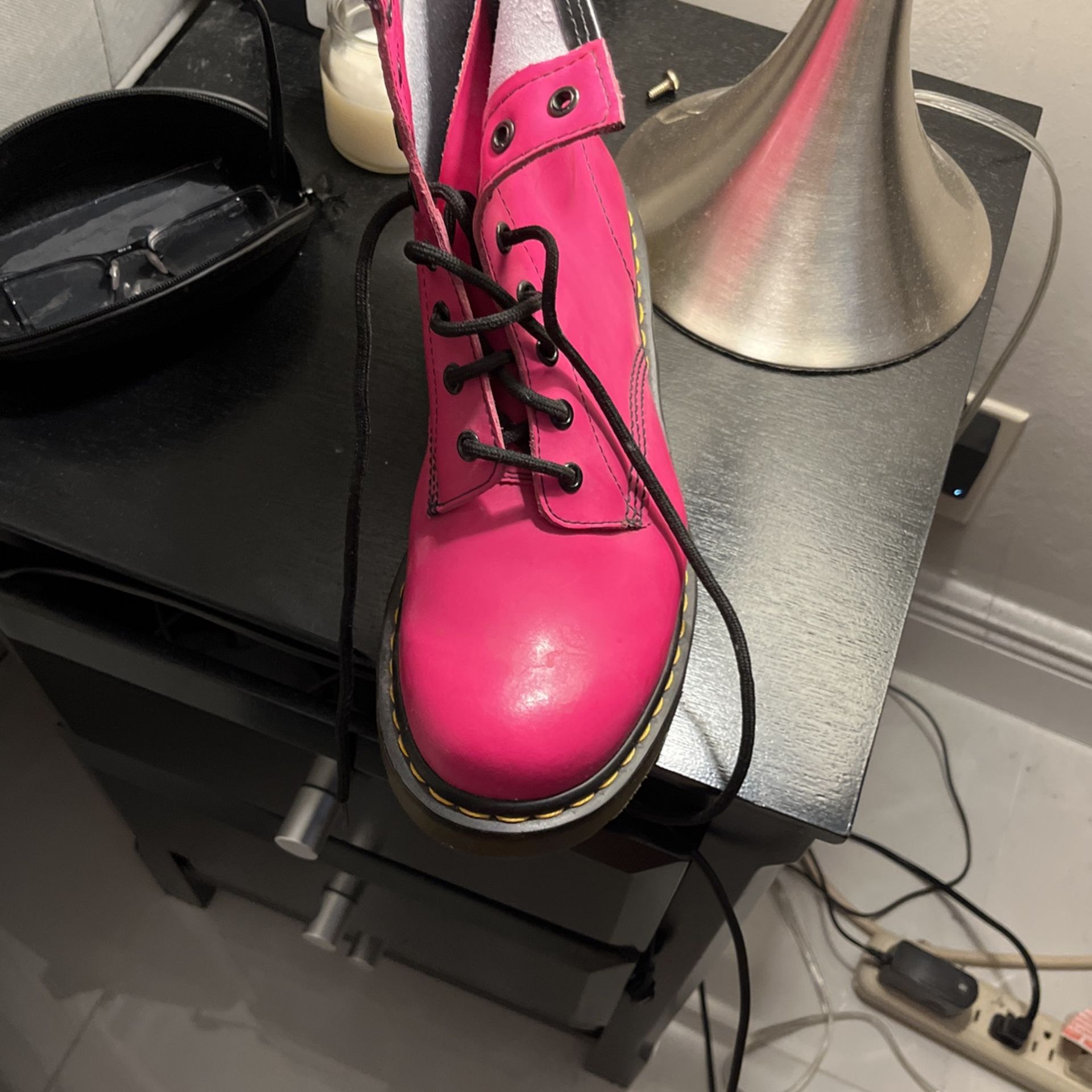 Dr Martin, Bright Pink Boots