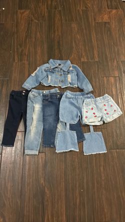 18-24 month denim bundle for girls