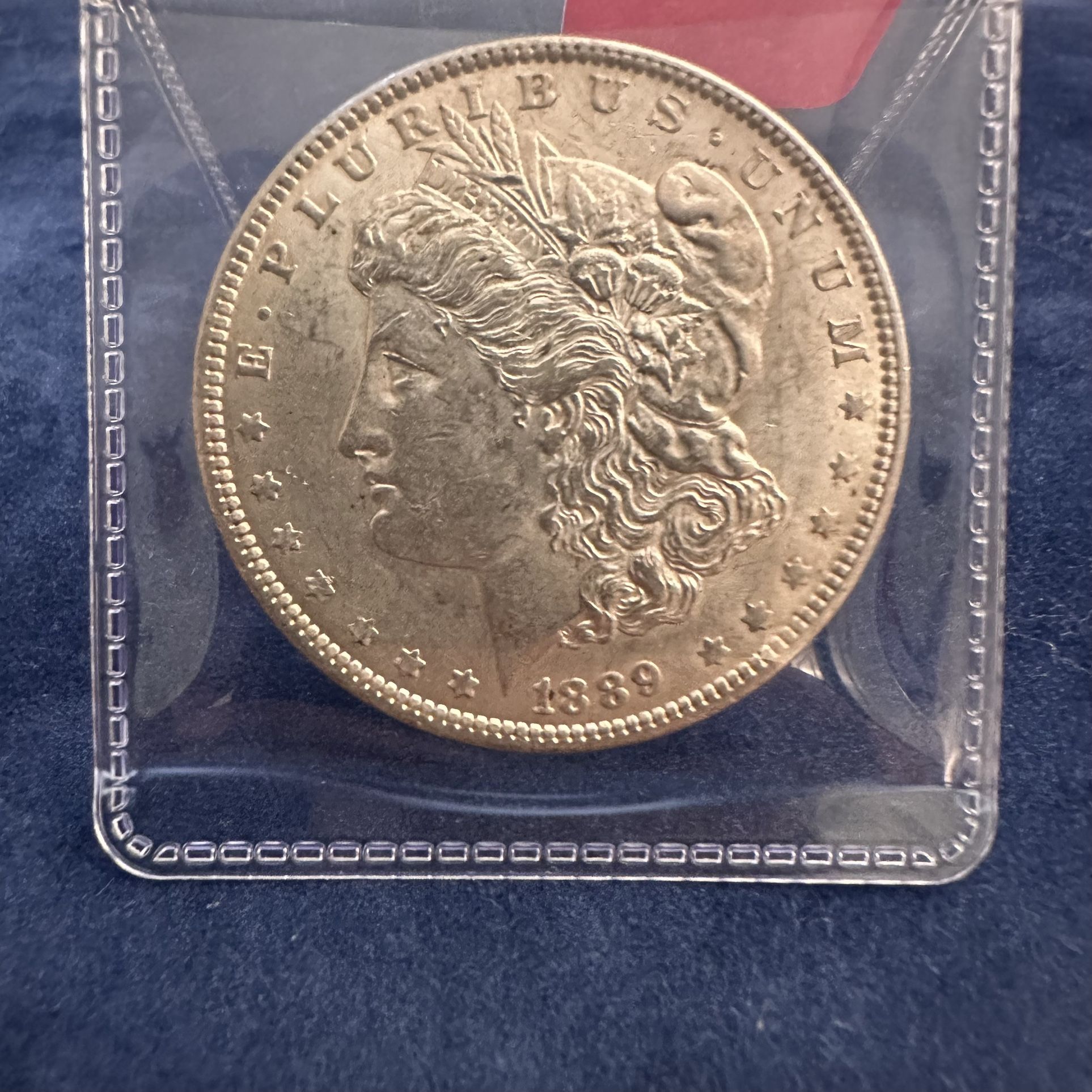 Rare 1889 Silver Morgan 