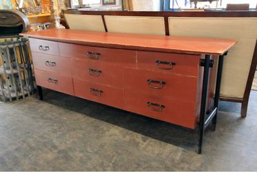 Mid-Century Japanese-Inspired Baker Furniture Credenza/Dresser