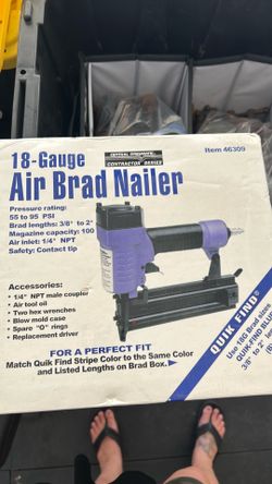 18 gauge air brad nailer