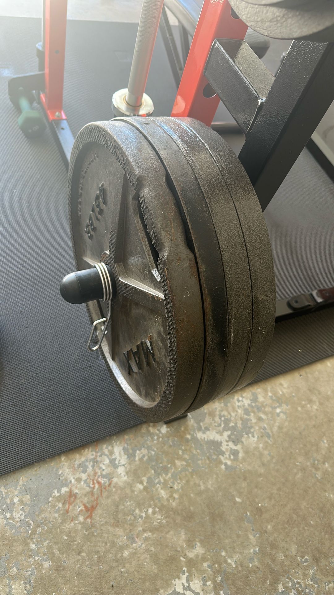 45LB Olympic Plates