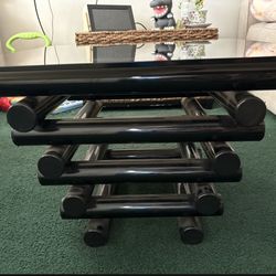(2) Side Tables 80s Style  2 Ft x2 Ft 