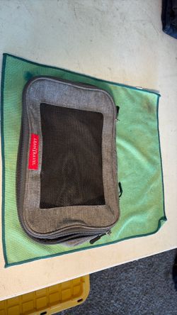 Lean Travel Compression Packing Cube for Travel with Double Zipper 11x8
