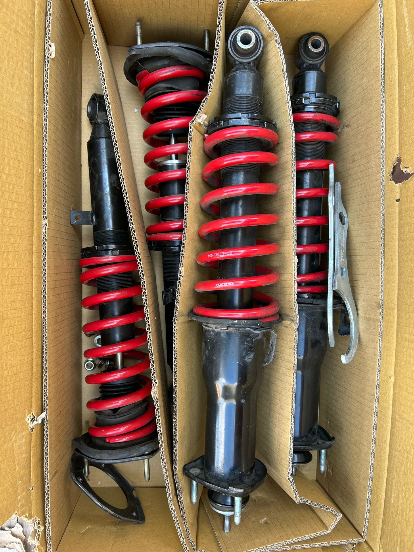 Raceland Lexus Is300 Coilovers