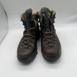 Asolo Mens Size 11.5 Wide Brown TPS 520 GV Evo Gore Tex Vibram Hiking Boots