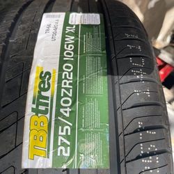 275/40/20 Brand New Set Of Tires 