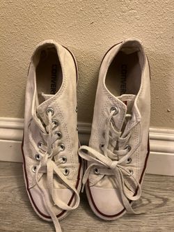 White Converse Shoes