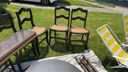 Table and chairs