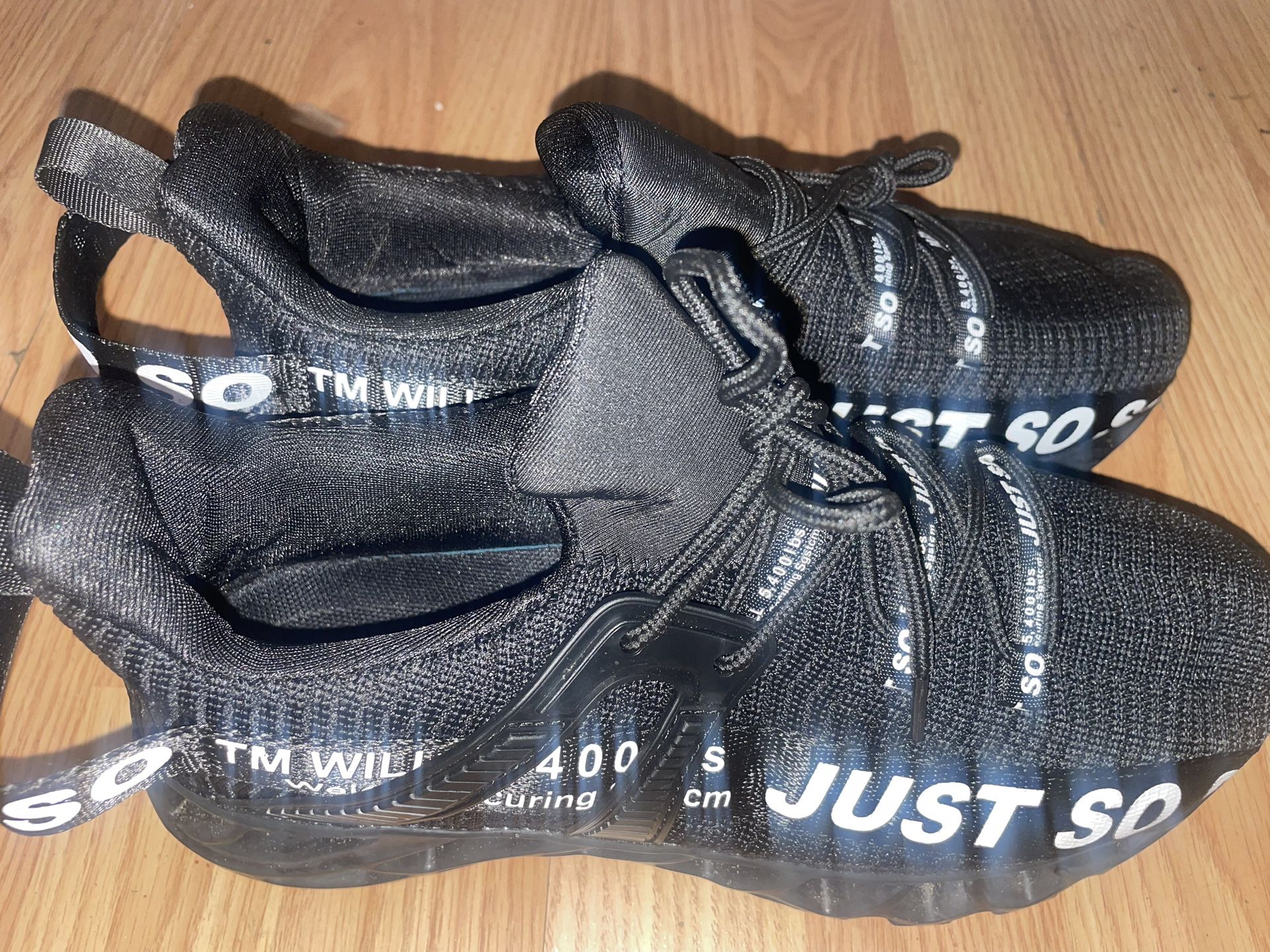 Just SoSo Black And White Shoes