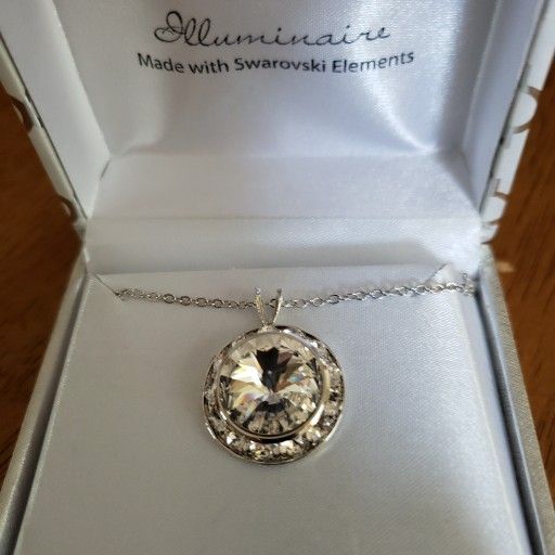 Illuminaire Pendant with Swarovski Crystals