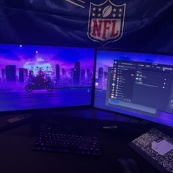 2 samsung monitors 