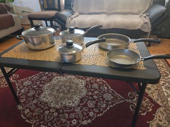 Stainless Steel Cookware Set – 5 Pieces